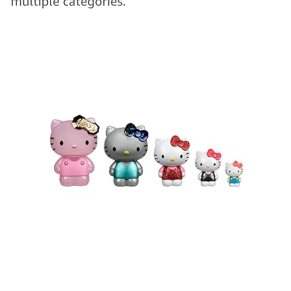 Hello Kitty 50th Anniversary Colorful Nesting Figures - Picture 2 of 2